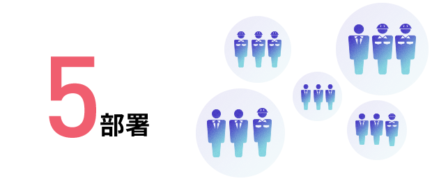 5部署