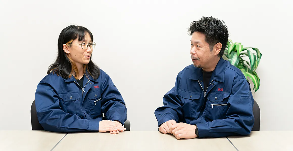 封建的な空気がなく、子育て中の女性もしっかりと結果を出しやすい環境です。